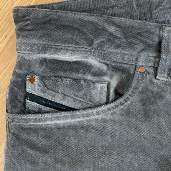 Diesel Black Gold washed Grey Jeans - Size 30 - Picture 5 of 5